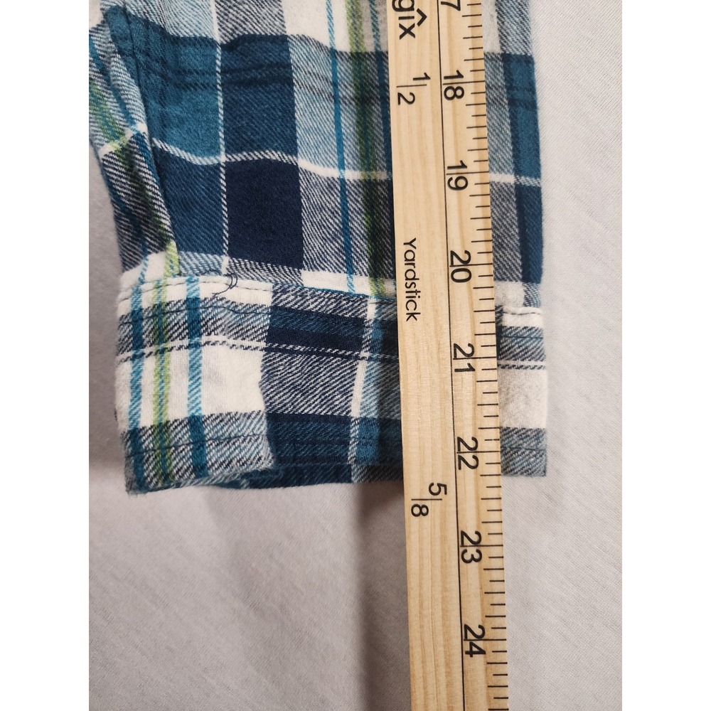 Canyon Creek Hoodie Women Large Plaid Unlined Full Zip Cotton Casual Jacket - Picture 7 of 10